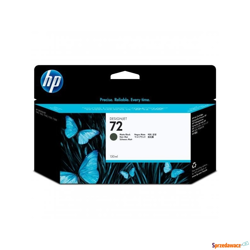 HP oryginalny ink C9403A, No.72, matte black,... - Tusze, tonery - Warszawa