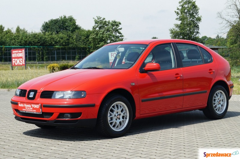 Seat Leon  Hatchback 2001,  1.6 benzyna - Na sprzedaż za 13 900 zł - Goczałkowice-Zdrój