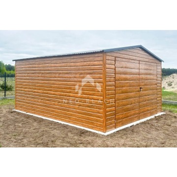 Garaż Blaszany 4x5m Brama Dwuskrzydłowa Jasny... - Garaże i wiaty - Mrągowo - zdjęcie 2