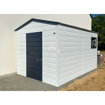 Schowek - Domek ogrodowy 2,5x4m Okno - Biały -... - Altany, domki, namioty - Pabianice - zdjęcie 4