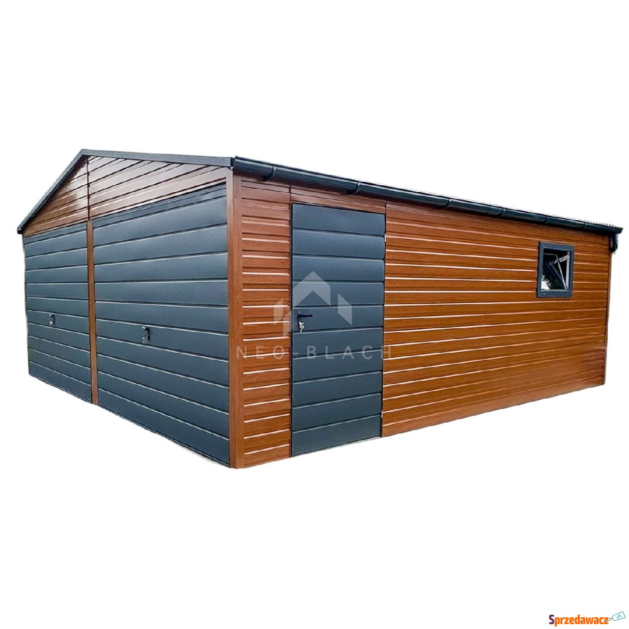 Garaż Blaszany 6x5m - 2x Bramy...