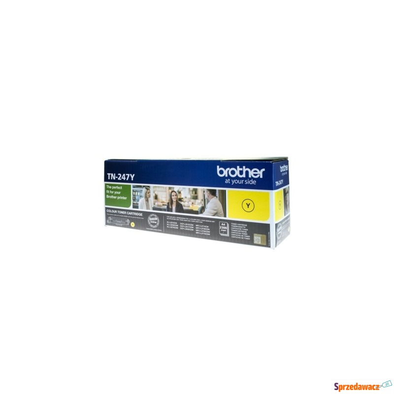 Toner Oryginalny Brother TN-247Y (TN-247Y) (Ż... - Tusze, tonery - Nowy Targ