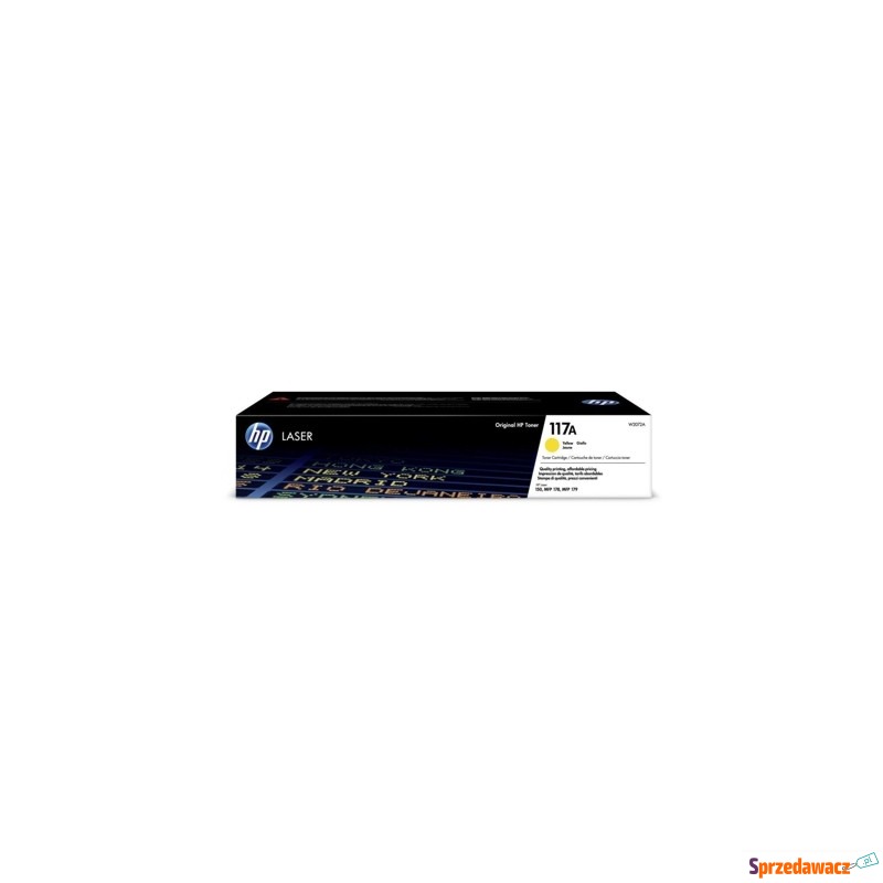 Toner Oryginalny HP 117A (W2072A) (Żółty) - D... - Tusze, tonery - Sosnowiec