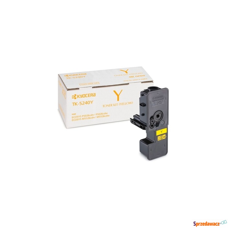 Toner Oryginalny Kyocera TK-5240Y (1T02R7ANL0)... - Tusze, tonery - Grudziądz