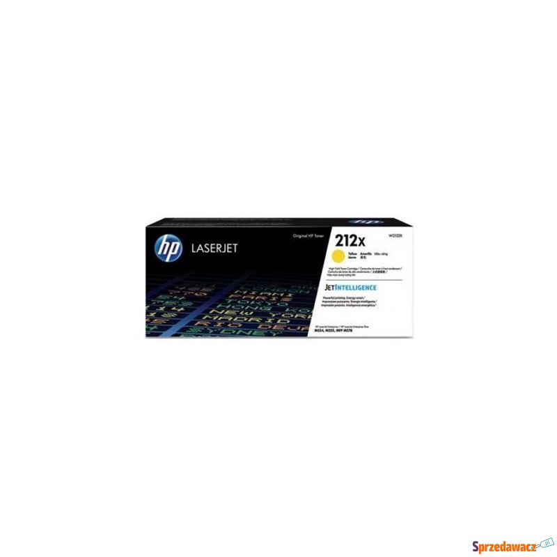 Toner Oryginalny HP 212X (W2122X) (Żółty) - D... - Tusze, tonery - Toruń