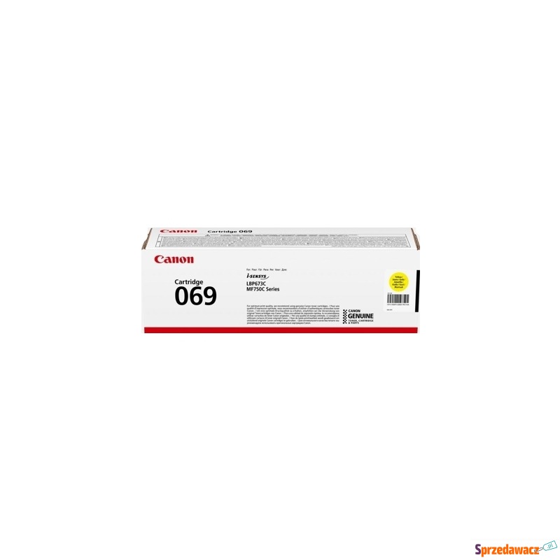 Toner Oryginalny Canon CRG-069 (5091C002) (Żó... - Tusze, tonery - Skierniewice