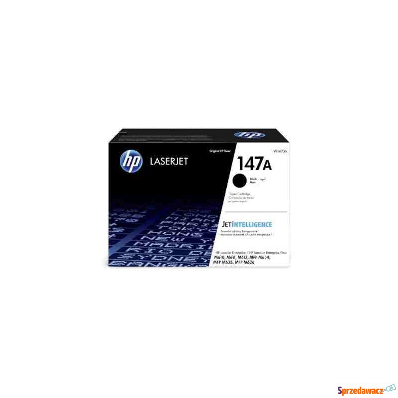 Toner Oryginalny HP 147A (W1470A) (Czarny) -... - Tusze, tonery - Piotrków Trybunalski