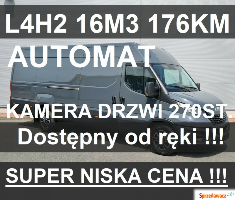 Iveco Daily 35S18 H - 16m3 L4H2 Furgon Automat... - Dostawcze i ciężarowe - Szczecinek