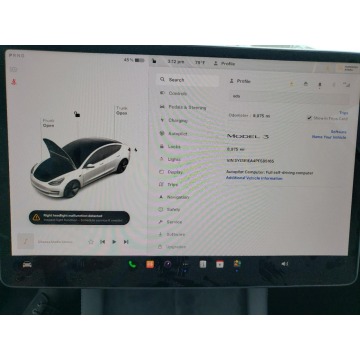 Tesla Model 3  Sedan/Limuzyna 2023 elektryczny, automat - Na sprzedaż za 60 147 zł - Katowice - zdjęcie 10