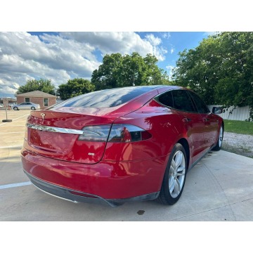 Tesla Model S  Sedan/Limuzyna 2013 elektryczny, automat - Na sprzedaż za 94 218 zł - Katowice - zdjęcie 3