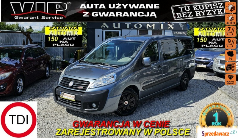 Fiat Scudo  Minivan/Van 2011,  2.0 diesel - Na sprzedaż za 33 800 zł - Świdnica
