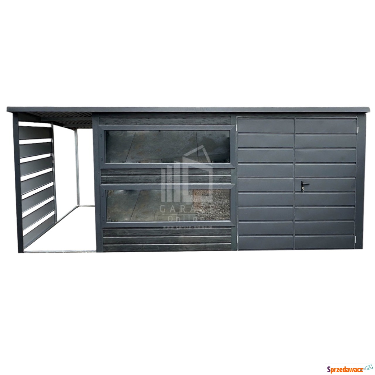 DOMEK ogrodowy 4x2,5 m + wiata...