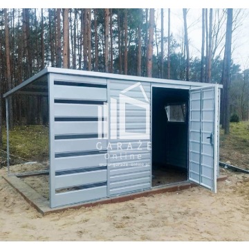 DOMEK OGRODOWY 3x3 m - wiata - okno - drzwi -... - Garaże i wiaty - Bełchatów - zdjęcie 3