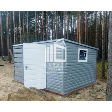 DOMEK OGRODOWY 3x3 m - wiata - okno - drzwi -... - Garaże i wiaty - Bełchatów - zdjęcie 2