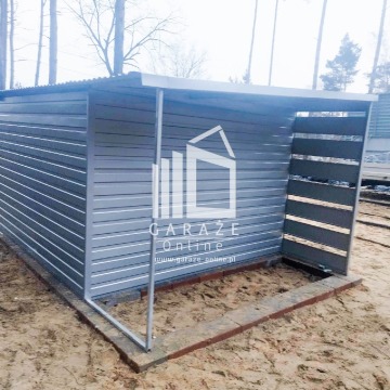 DOMEK OGRODOWY 3x3 m - wiata - okno - drzwi -... - Garaże i wiaty - Bełchatów - zdjęcie 5