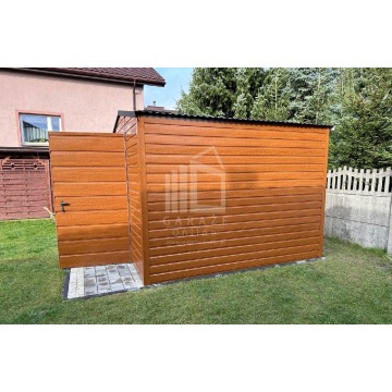 DOMEK OGRODOWY 3x3 m dwuspadowy - drzwi - jasny... - Altany, domki, namioty - Opole - zdjęcie 3