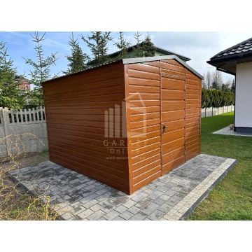 DOMEK OGRODOWY 3x3 m dwuspadowy - drzwi - jasny... - Altany, domki, namioty - Opole - zdjęcie 5