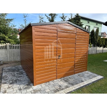 DOMEK OGRODOWY 3x3 m dwuspadowy - drzwi - jasny... - Altany, domki, namioty - Opole - zdjęcie 4