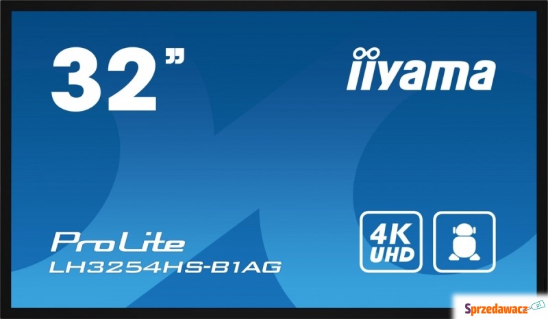 IIYAMA Monitor 31.5 cala LH3254HS-B1AG 24/7,I... - Monitory LCD i LED - Częstochowa