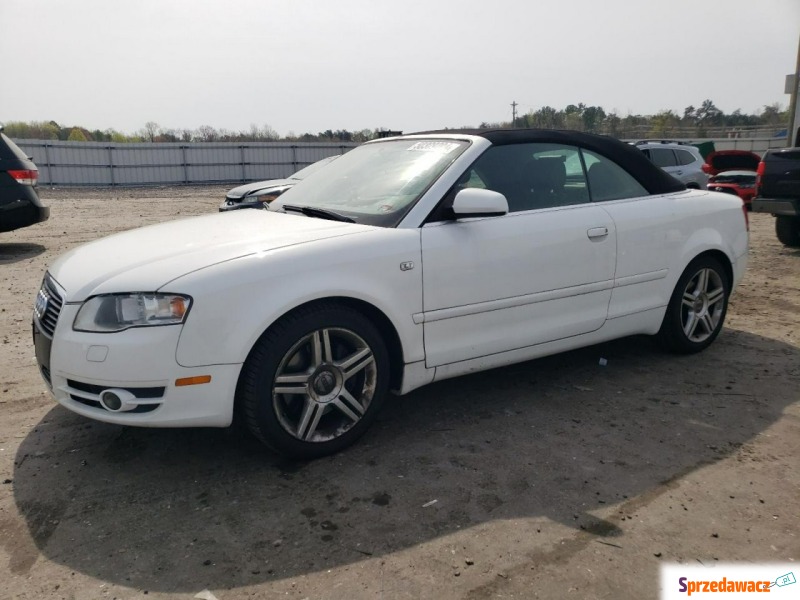 Audi A4  Kabriolet 2008,  2.0 benzyna - Na sprzedaż za 2 583,00 zł - Katowice