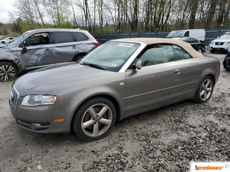 Audi A4  Kabriolet 2008,  3.2 benzyna - Na sprzedaż za 3 505,50 zł - Katowice