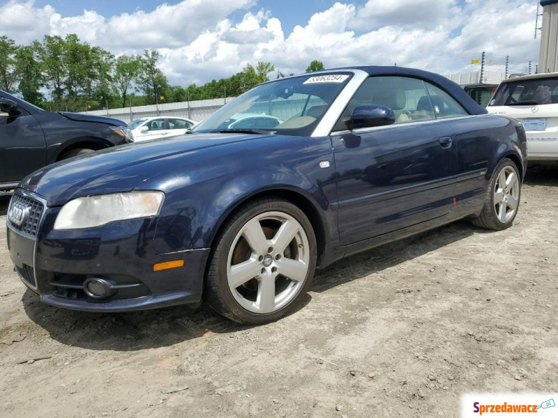 Audi A4  Kabriolet 2008,  3.2 benzyna - Na sprzedaż za 3 444,00 zł - Katowice