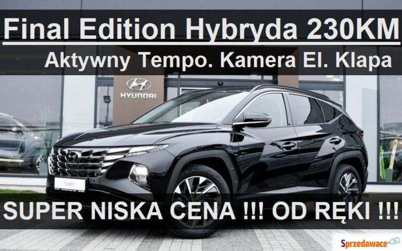 Hyundai Tucson  SUV 2024,  1.6 hybryda - Na sprzedaż za 158 042 zł - Szczecinek