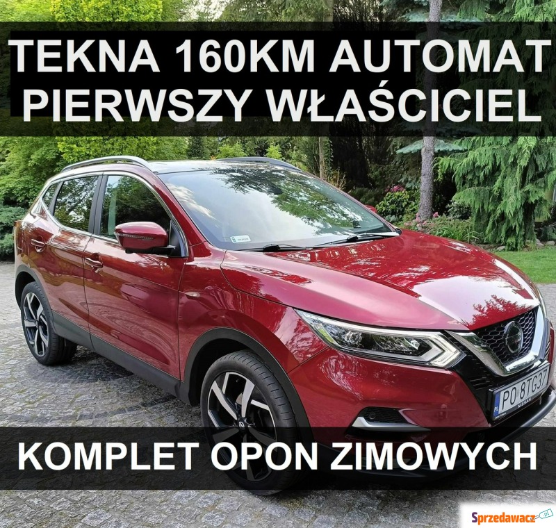 Nissan Qashqai - 158KM + Komplet opon  Pierwszy... - Samochody osobowe - Szczecinek