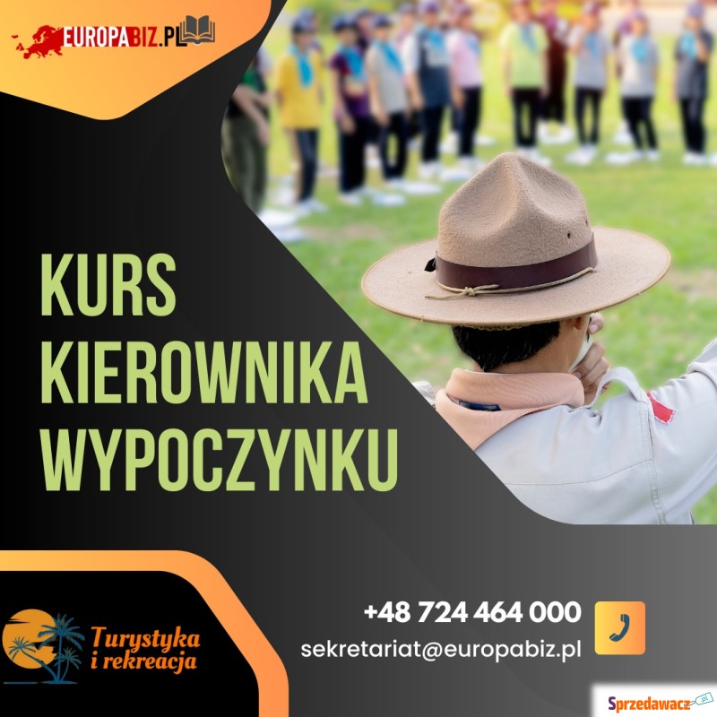 Kurs kierownika wypoczynku - Szkolenia, kursy stacjonarne - Szczecin