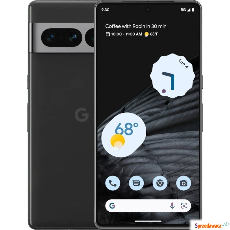 Smartfon Pixel 7 Pro 5G 12/128GB Czarny (GA03462-GB) - Telefony komórkowe - Siedlce