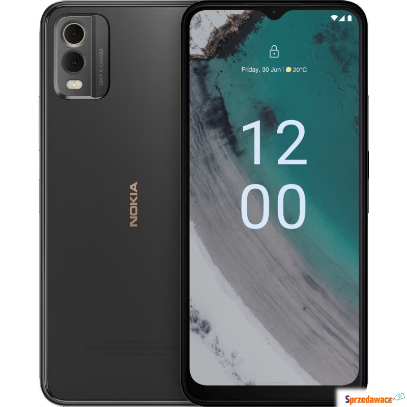 Smartfon Nokia C32 3/64GB Czarny (SP01Z01Z3168Y) - Telefony komórkowe - Zaścianki