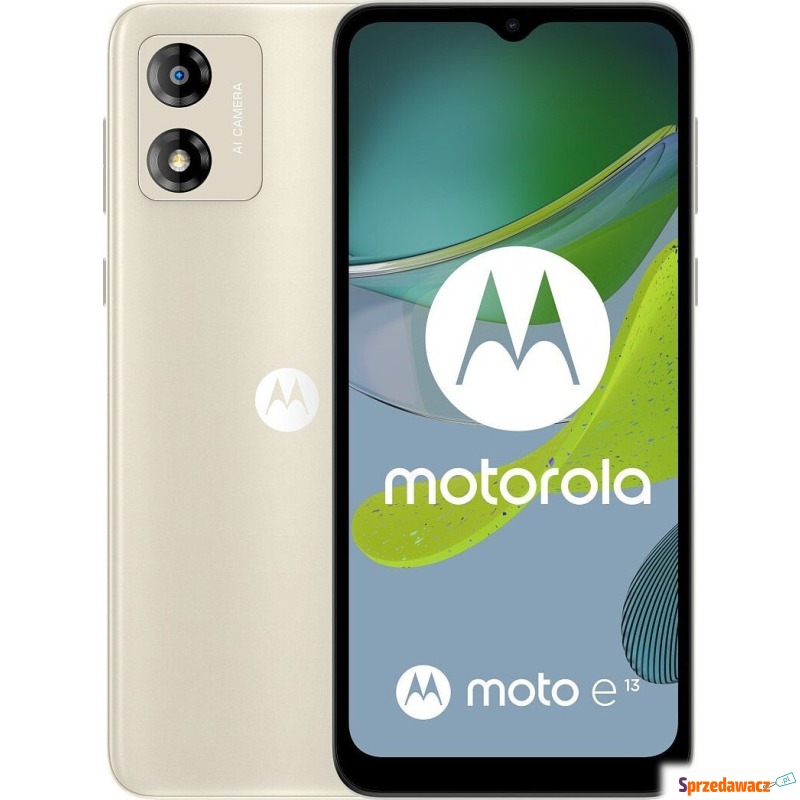 Smartfon Motorola Moto E13 2/64GB Kremowy (PA... - Telefony komórkowe - Kielce