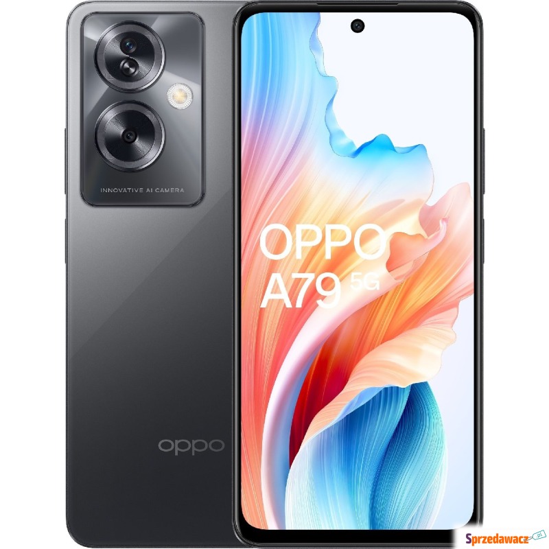 Smartfon Oppo A79 5G 8/256GB Czarny (S0239641) - Telefony komórkowe - Konin