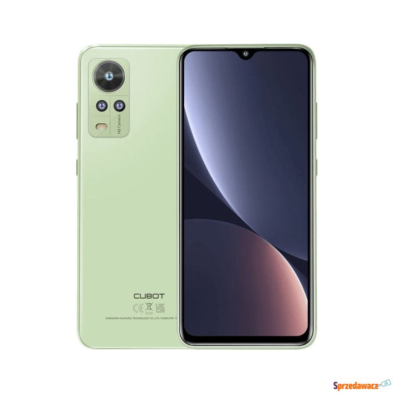 Smartfon Cubot Note 30 4/64GB Zielony (S0448846) - Telefony komórkowe - Słupsk