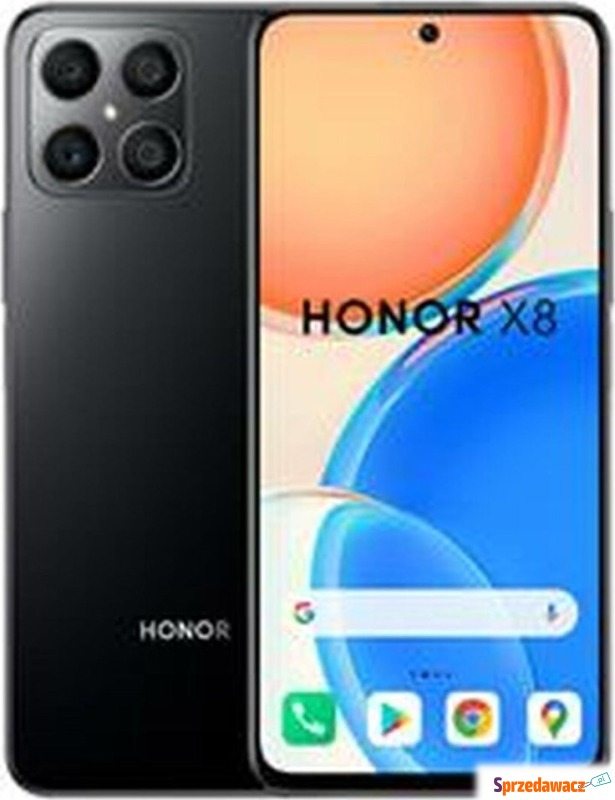 Smartfon Honor X8A 6/128GB Czarny (S8103783) - Telefony komórkowe - Tarnowskie Góry