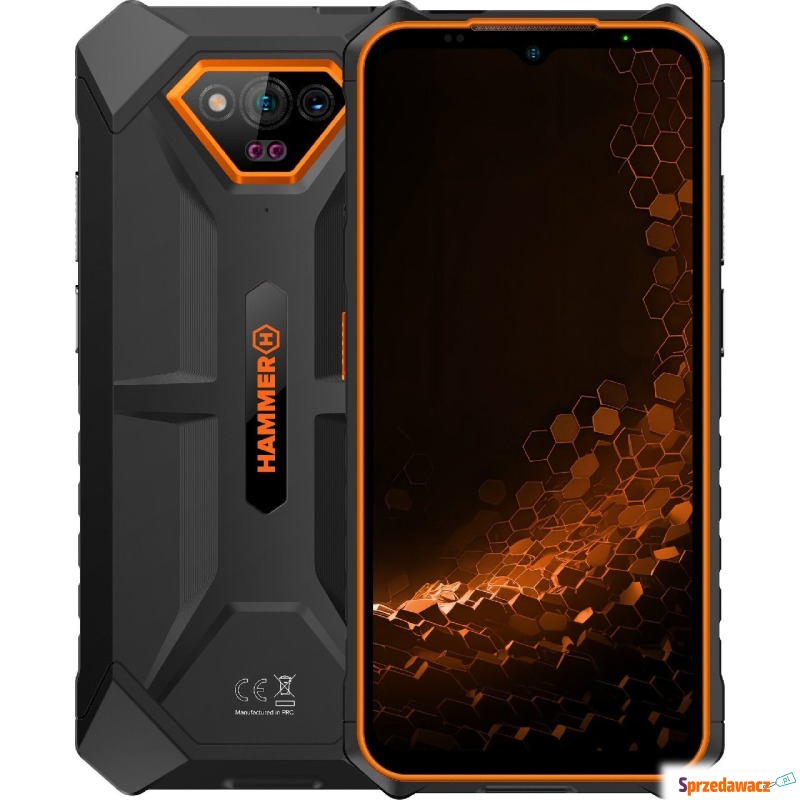 Smartfon myPhone Hammer Iron V 6/64GB Czarno-... - Smartfony - Lublin