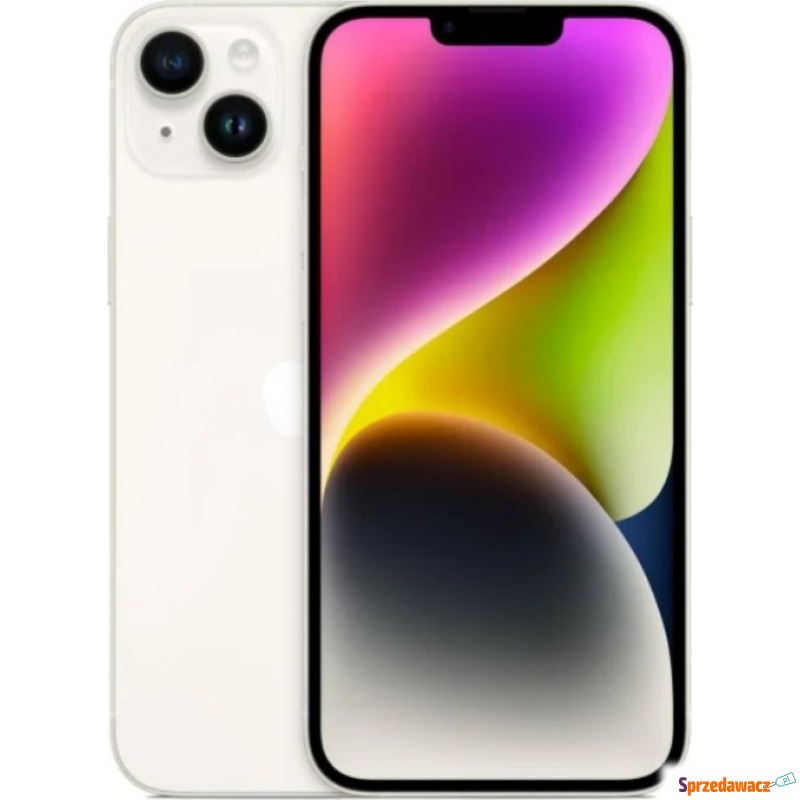 Smartfon Apple iPhone 14 Plus 256GB Starlight... - Telefony komórkowe - Oława