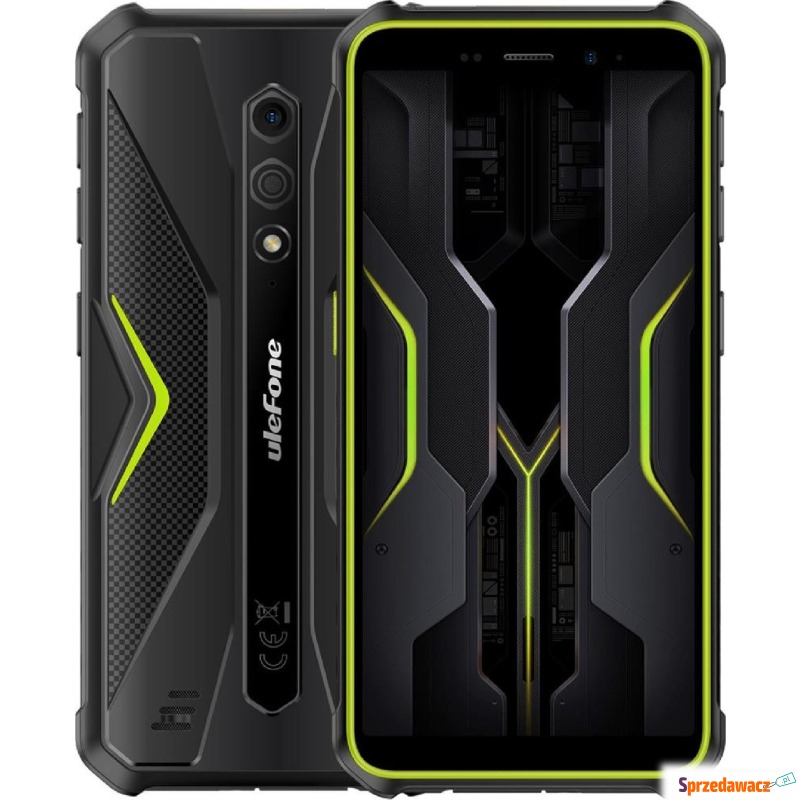 Smartfon UleFone Armor X12 3/32GB Czarno-zielony... - Telefony komórkowe - Konin