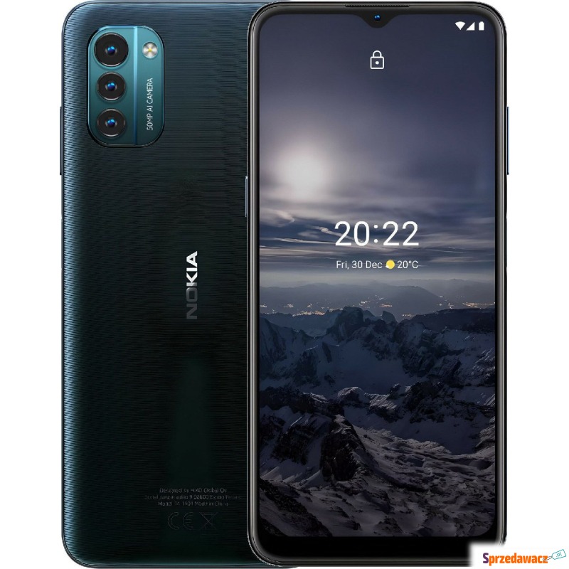 Smartfon Nokia G21 4/64GB Niebieski (TA-1418 DS... - Telefony komórkowe - Łowicz