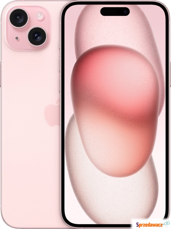 Smartfon Apple iPhone 15 Plus 256GB Pink (MU193) - Telefony komórkowe - Grudziądz