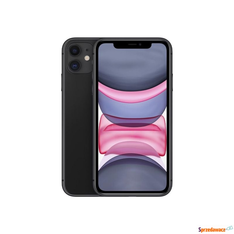 Smartfon Apple iPhone 11 64GB Dual SIM Czarny... - Telefony komórkowe - Suwałki