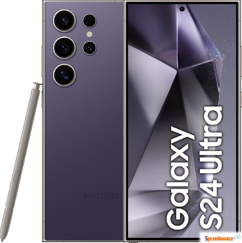 Smartfon Samsung Galaxy S24 Ultra 5G 12/256GB... - Telefony komórkowe - Gliwice