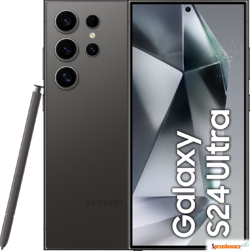 Smartfon Samsung Galaxy S24 Ultra 5G 12/1TB Czarny... - Telefony komórkowe - Jelenia Góra