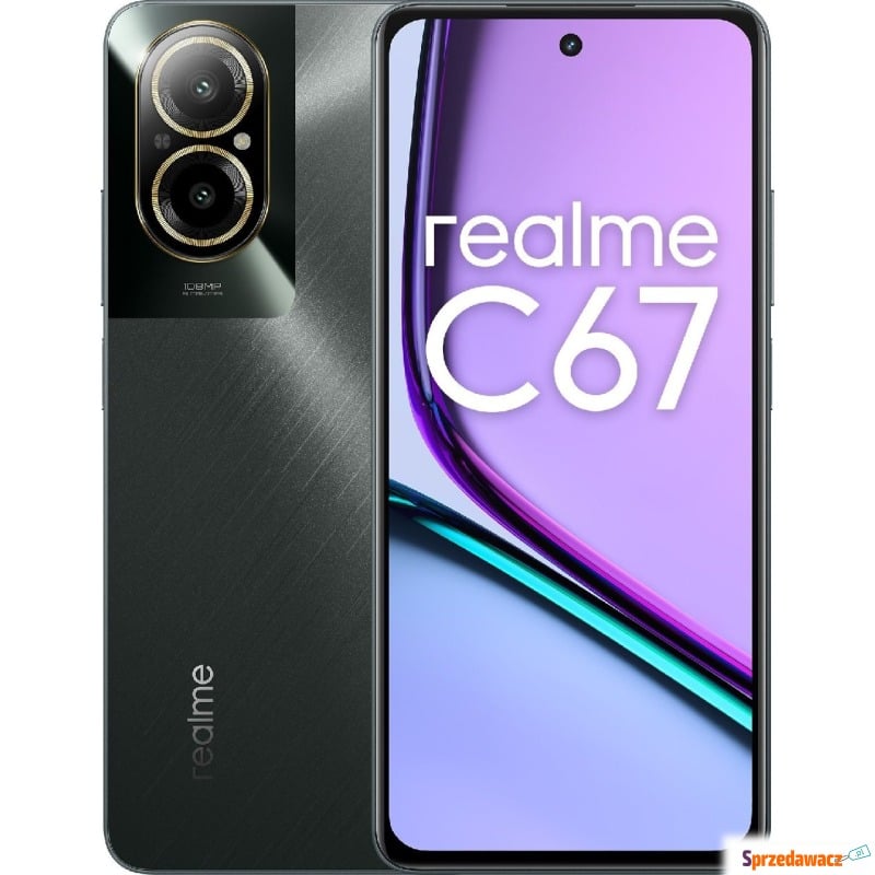 Smartfon Realme C67 8/256GB Czarny (631011001588) - Telefony komórkowe - Katowice