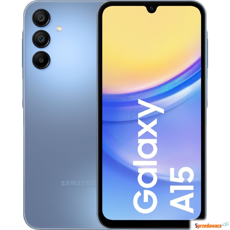 Smartfon Samsung Galaxy A15 4/128GB Niebieski... - Telefony komórkowe - Krotoszyn