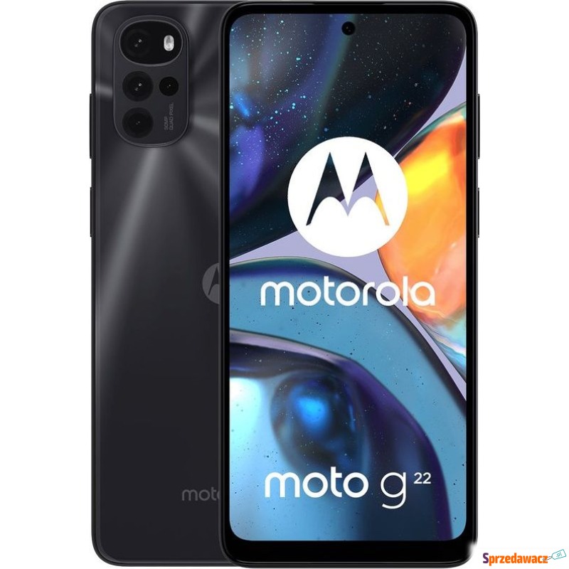 Smartfon Motorola Moto G22 4/64GB Czarny (PAT... - Telefony komórkowe - Bartoszyce