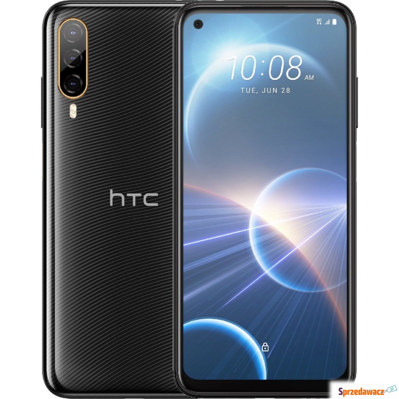 Smartfon HTC Desire 22 Pro 5G 8/128GB Czarny... - Telefony komórkowe - Bydgoszcz