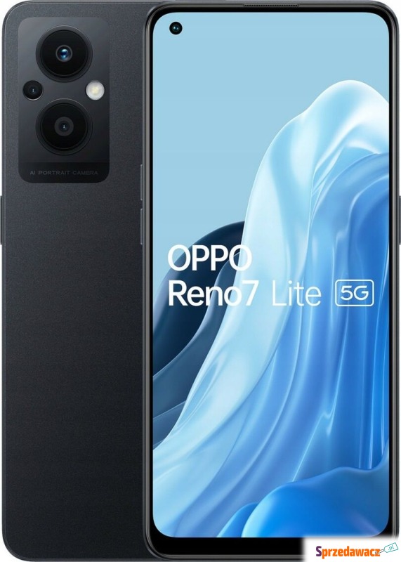 Smartfon Oppo Reno7 Lite 5G 8/128GB Czarny (CPH2343B) - Telefony komórkowe - Legnica