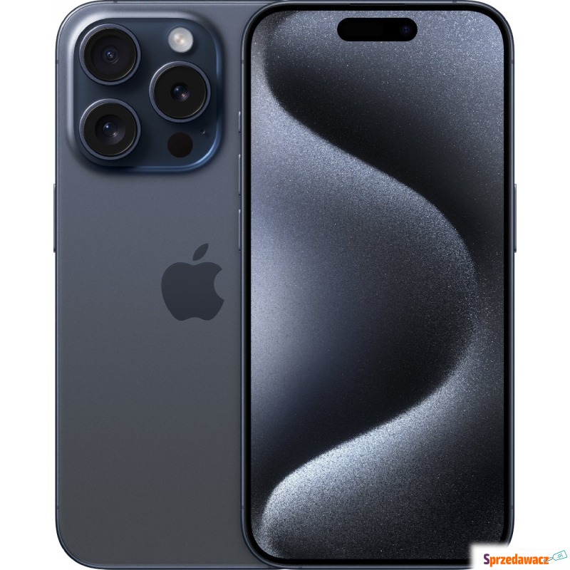 Smartfon Apple iPhone 15 Pro 128GB Blue Titanium... - Telefony komórkowe - Stalowa Wola