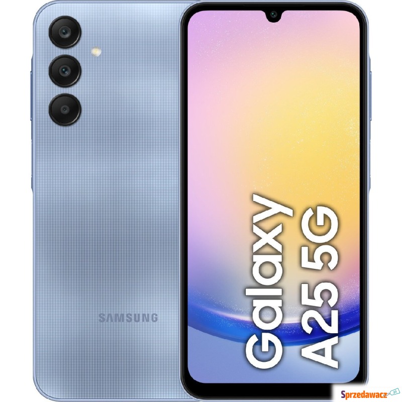 Smartfon Samsung Galaxy A25 5G 6/128GB Niebieski... - Telefony komórkowe - Wałbrzych